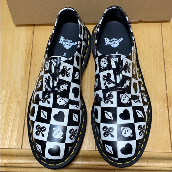 dr martens 1461 playing card